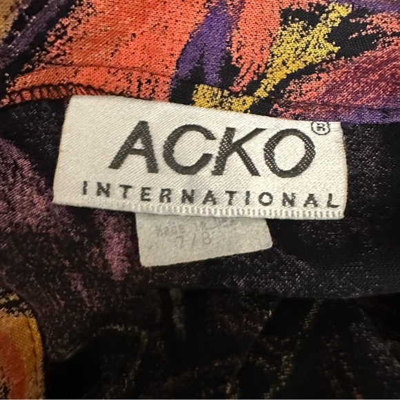 Acko International vintage skirt set - Picture 2 of 9
